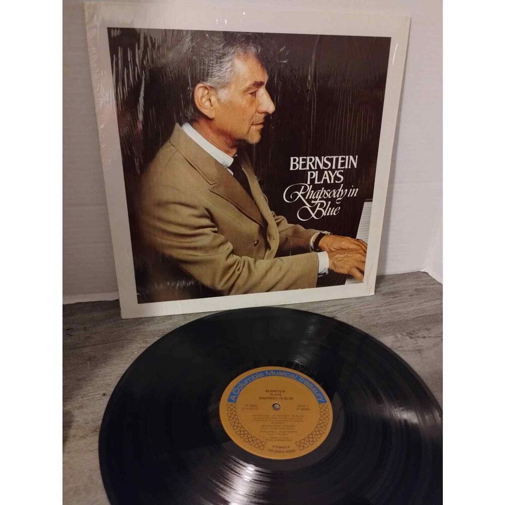 Leonard Bernstein Bernstein Plays Rhapsody In Blue Columbia House 1P 6068 1973